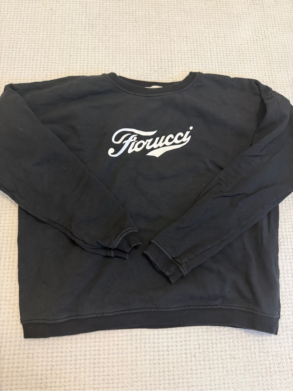 Fiorucci Black Sweatshirt